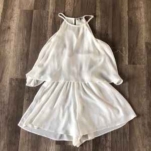BEAUTIFUL white romper